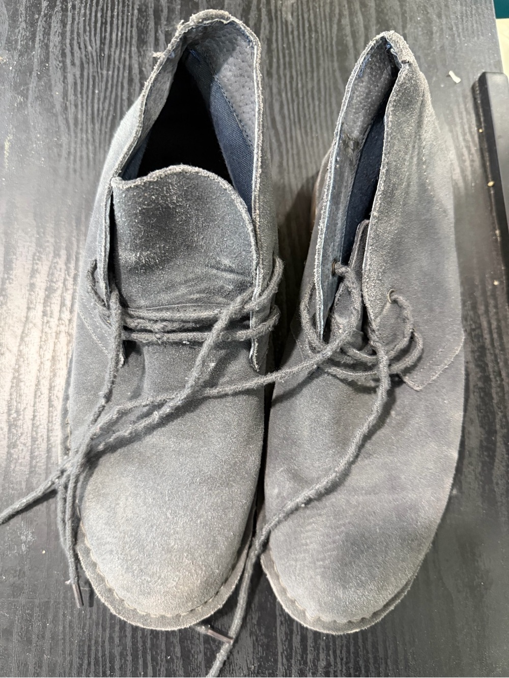 Men's Bruno Marc Suede Desert Boots - Gray
